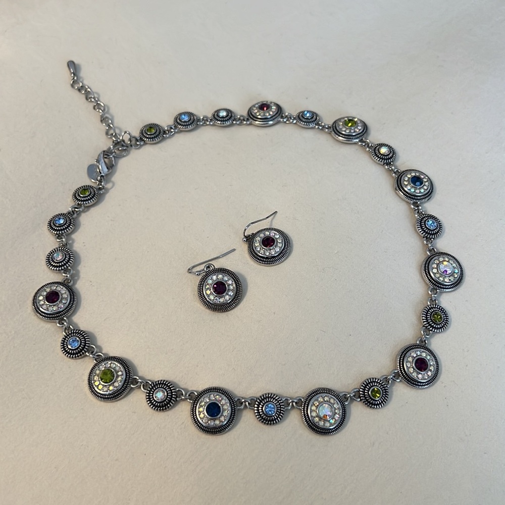 Lia Sophia Necklace and Earrings